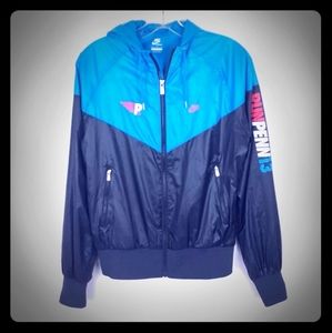 SM Nike performance windrunner Royal blue& black